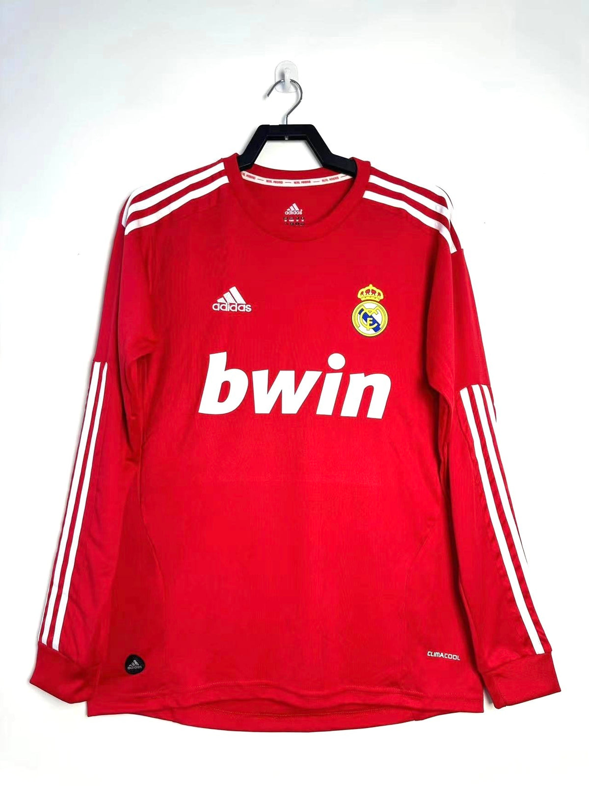 Real Madrid 2011/12 Third Long Sleeve Retro Jersey - front view