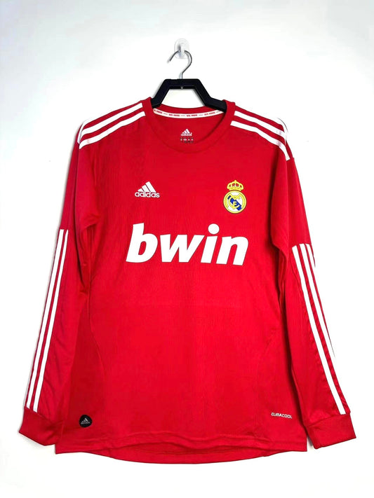 Real Madrid 2011/12 Third Long Sleeve Retro Jersey - front view