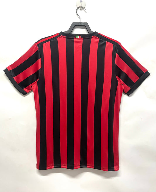 AC Milan 2017/18 Home Retro Jersey - back view