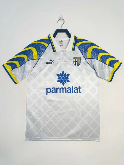 Parma 1995/97 White Retro Jersey - front view