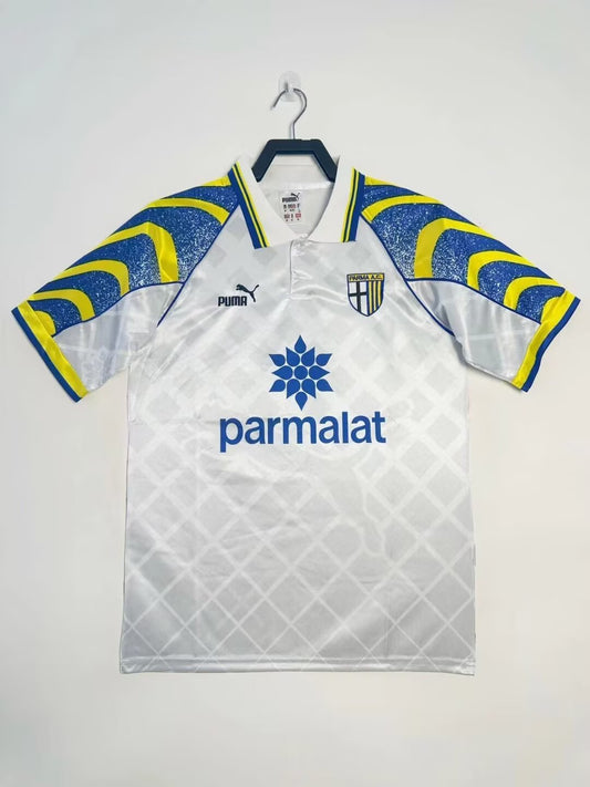 Parma 1995/97 White Retro Jersey - front view