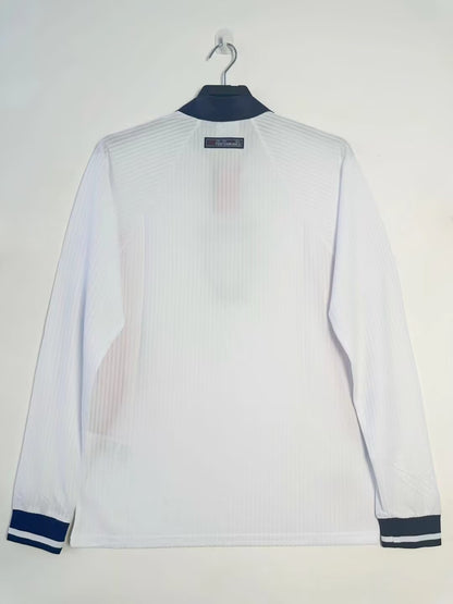 England 1998 Home Long Sleeve Retro Jersey - back view