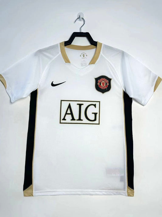 Manchester United 2006/07 Away Retro Jersey - front view