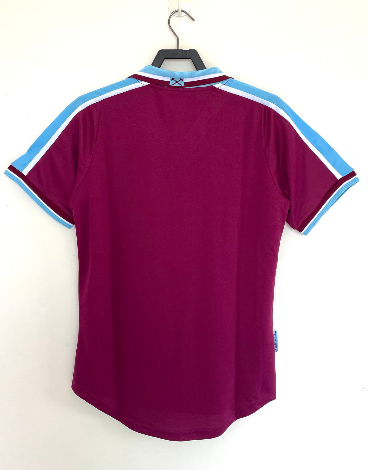 West Ham United 1999/01 Home Retro Jersey - back view