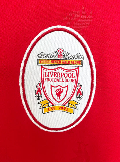 Liverpool 1996/97 Home Long Sleeve Retro Jersey - detail view