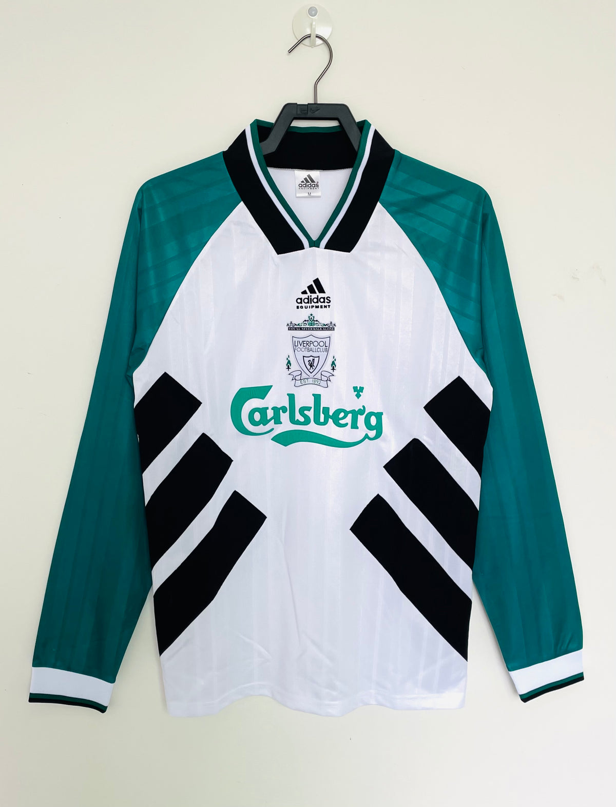 Liverpool 1993/95 Away Long Sleeve Retro Jersey - front view