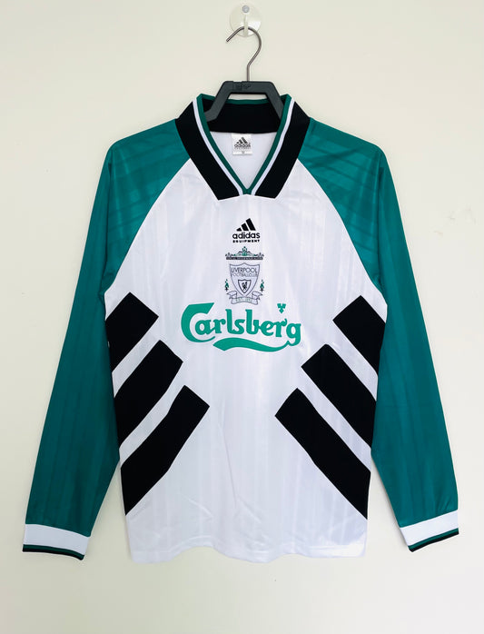 Liverpool 1993/95 Away Long Sleeve Retro Jersey - front view