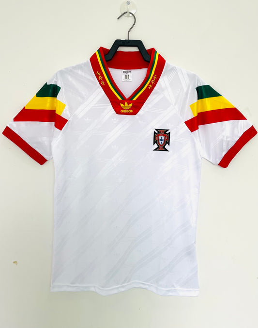 Portugal 1992/94 Away Retro Jersey - front view