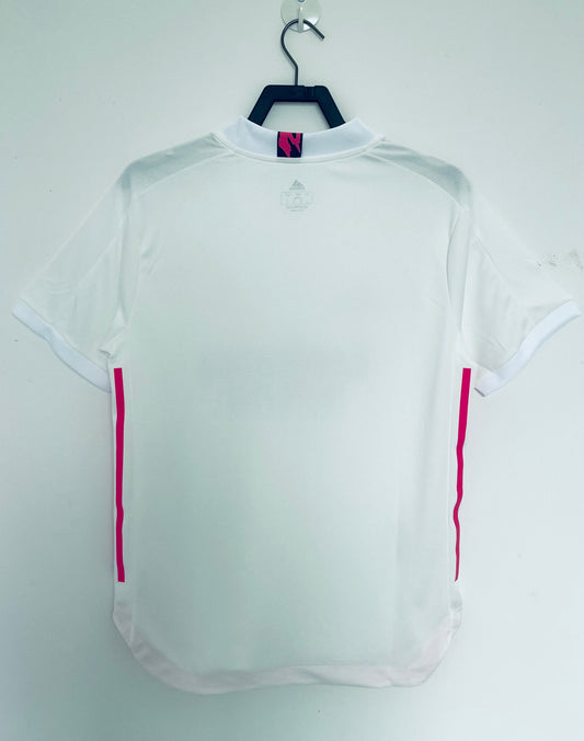 Real Madrid 2021 Home Retro Jersey - back view