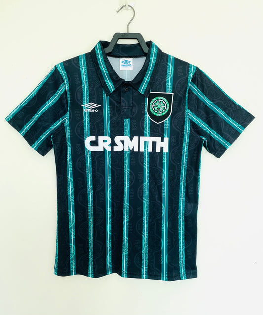 Celtic 1992/93 Away Retro Jersey - front view