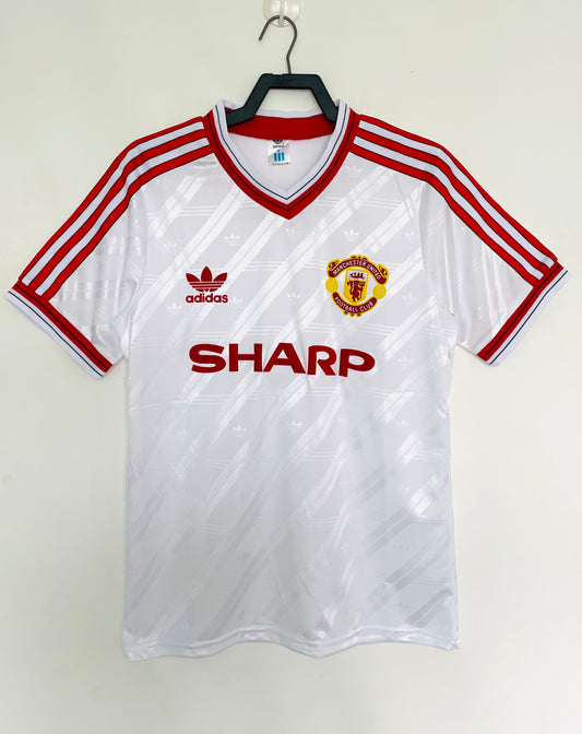 Manchester United 1986/88 Away Retro Jersey - front view