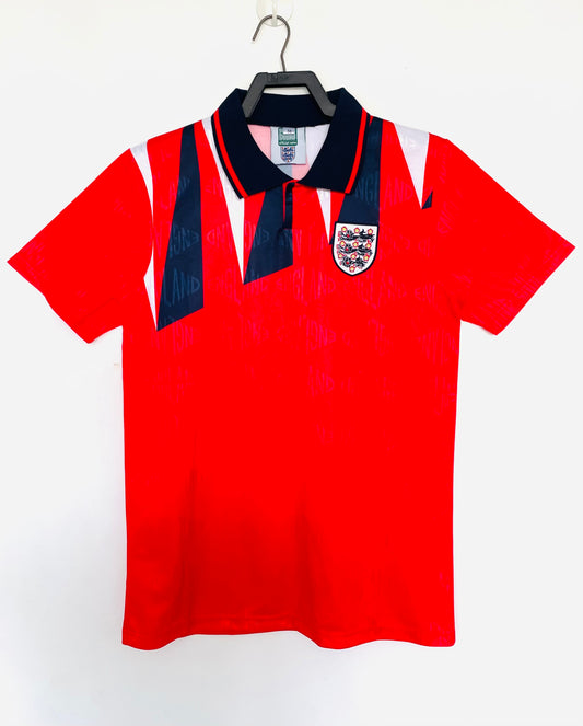 England 1992 Away Retro Jersey - front view