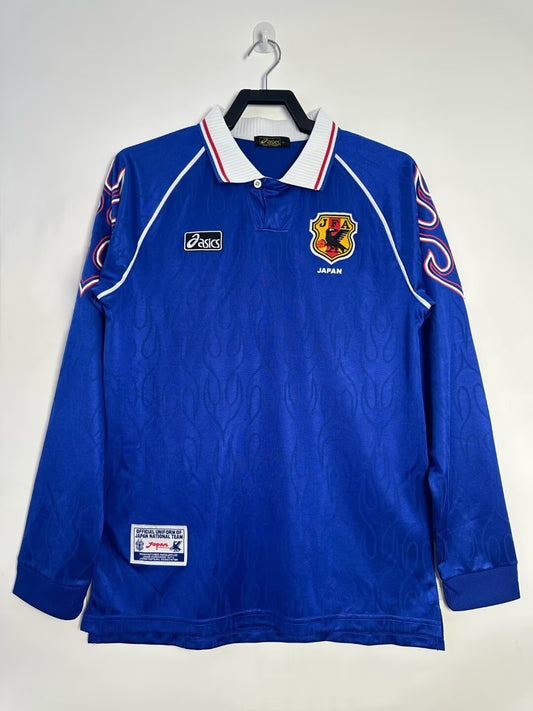 Japan 1998 Home Long Sleeve Retro Jersey - front view