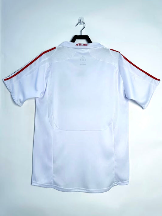 AC Milan 2007/08 Away Retro Jersey - back view