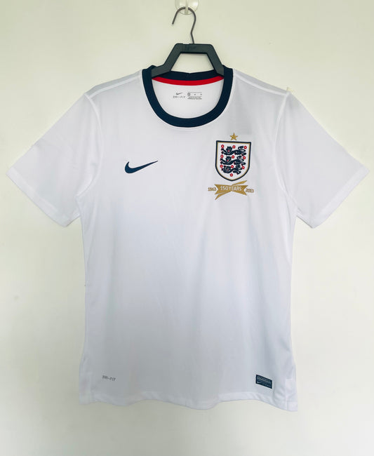 England 2013 Home Retro Jersey - front view
