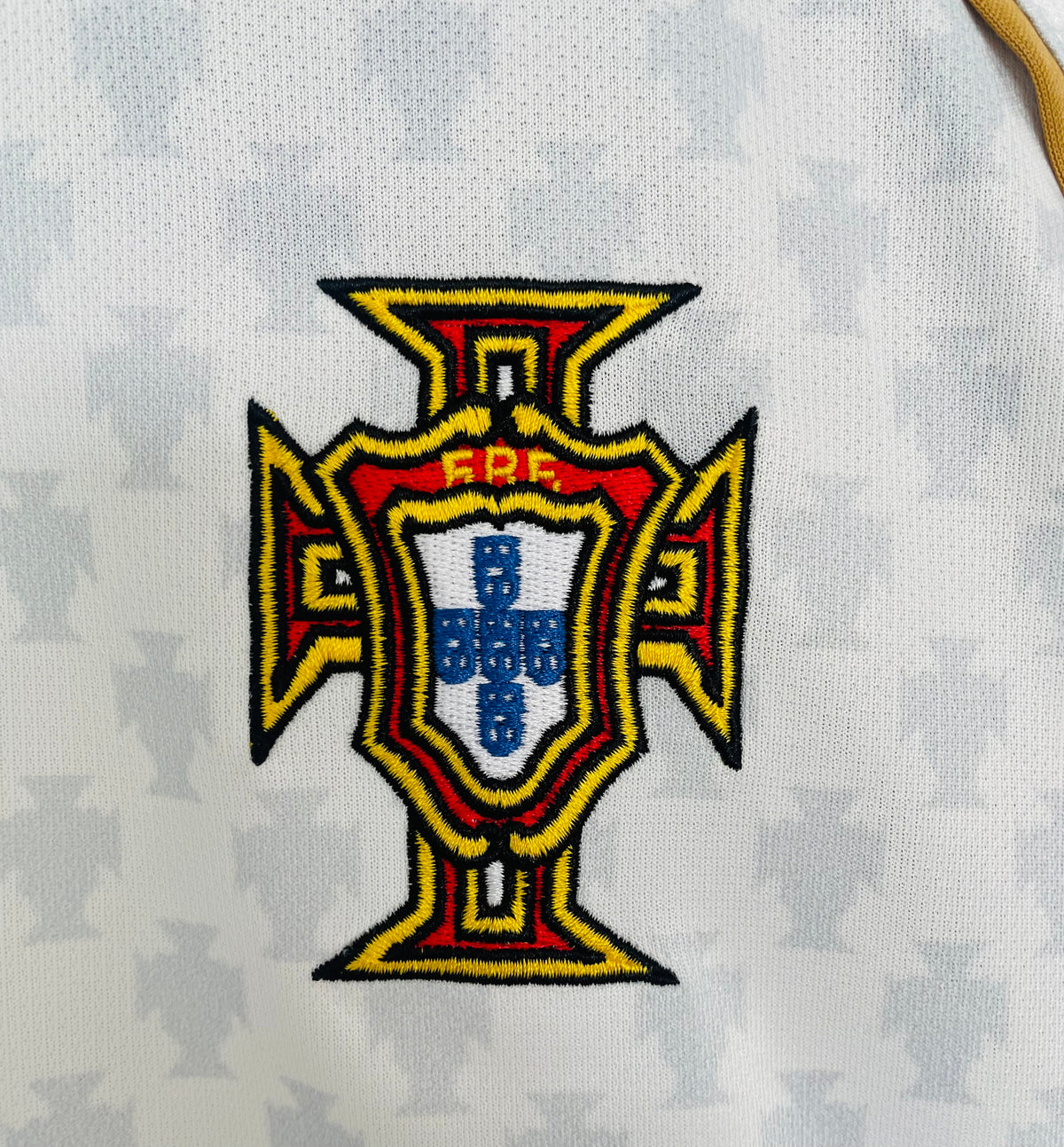 Portugal 2004 Away Retro Jersey - detail view