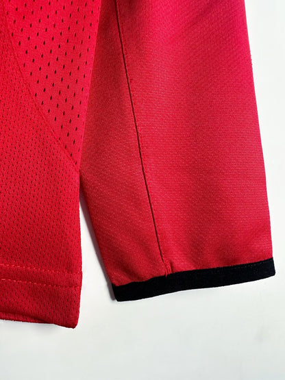 Manchester United 2005/06 Home Long Sleeve Retro Jersey - back view