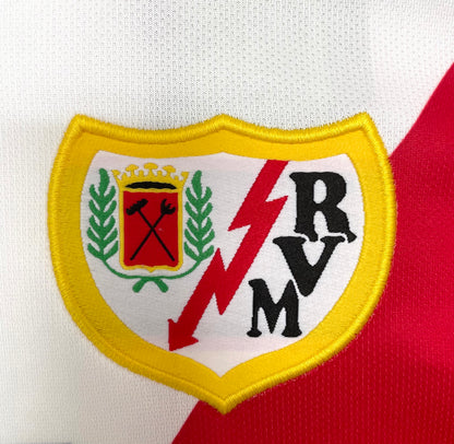 Rayo Vallecano 2001/02 Home Retro Jersey - detail view