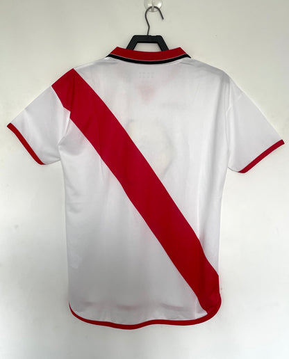 Rayo Vallecano 2001/02 Home Retro Jersey - back view