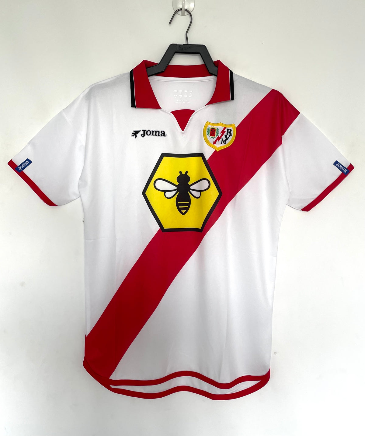 Rayo Vallecano 2001/02 Home Retro Jersey - front view
