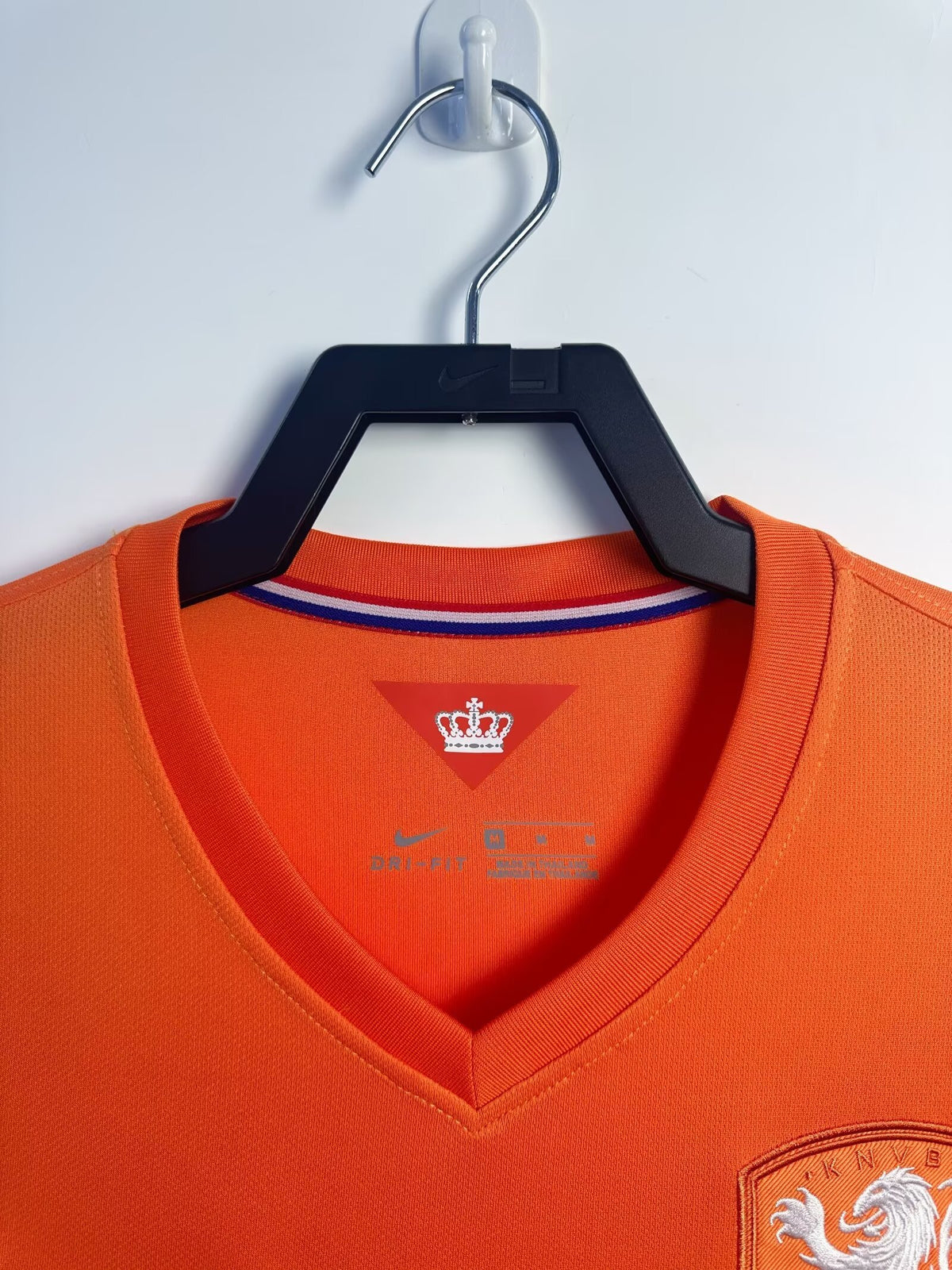 Netherlands 2014 Home Retro Jersey - front view