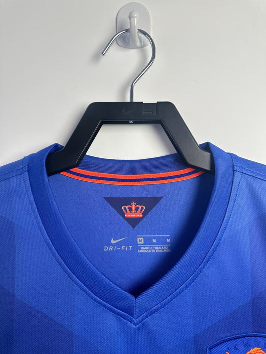 Netherlands 2014 Away Retro Jersey - front view