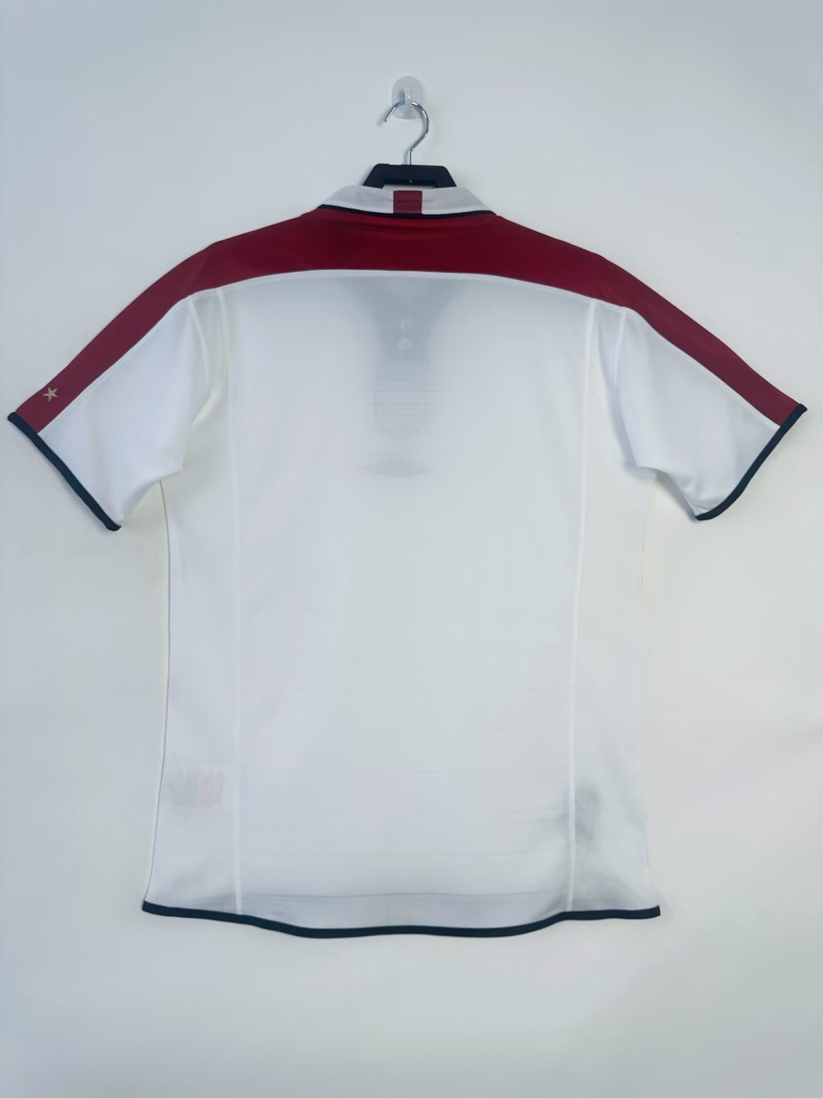England 2004 Home Retro Jersey - back view