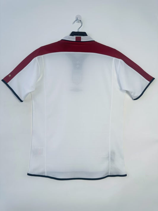 England 2004 Home Retro Jersey - back view