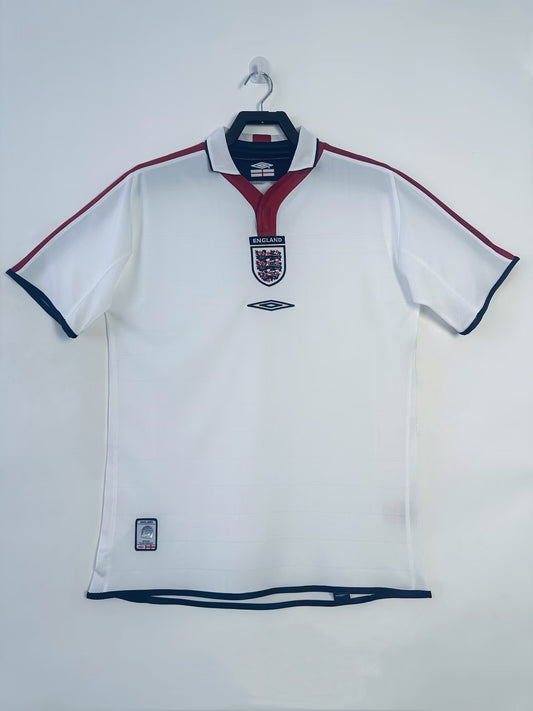 England 2004 Home Retro Jersey - front view