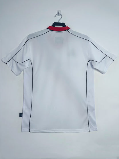 Manchester City 2002/03 Away Retro Jersey - back view