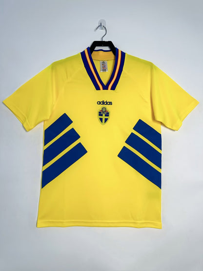 Sweden 1994 Home Retro Jersey - front view