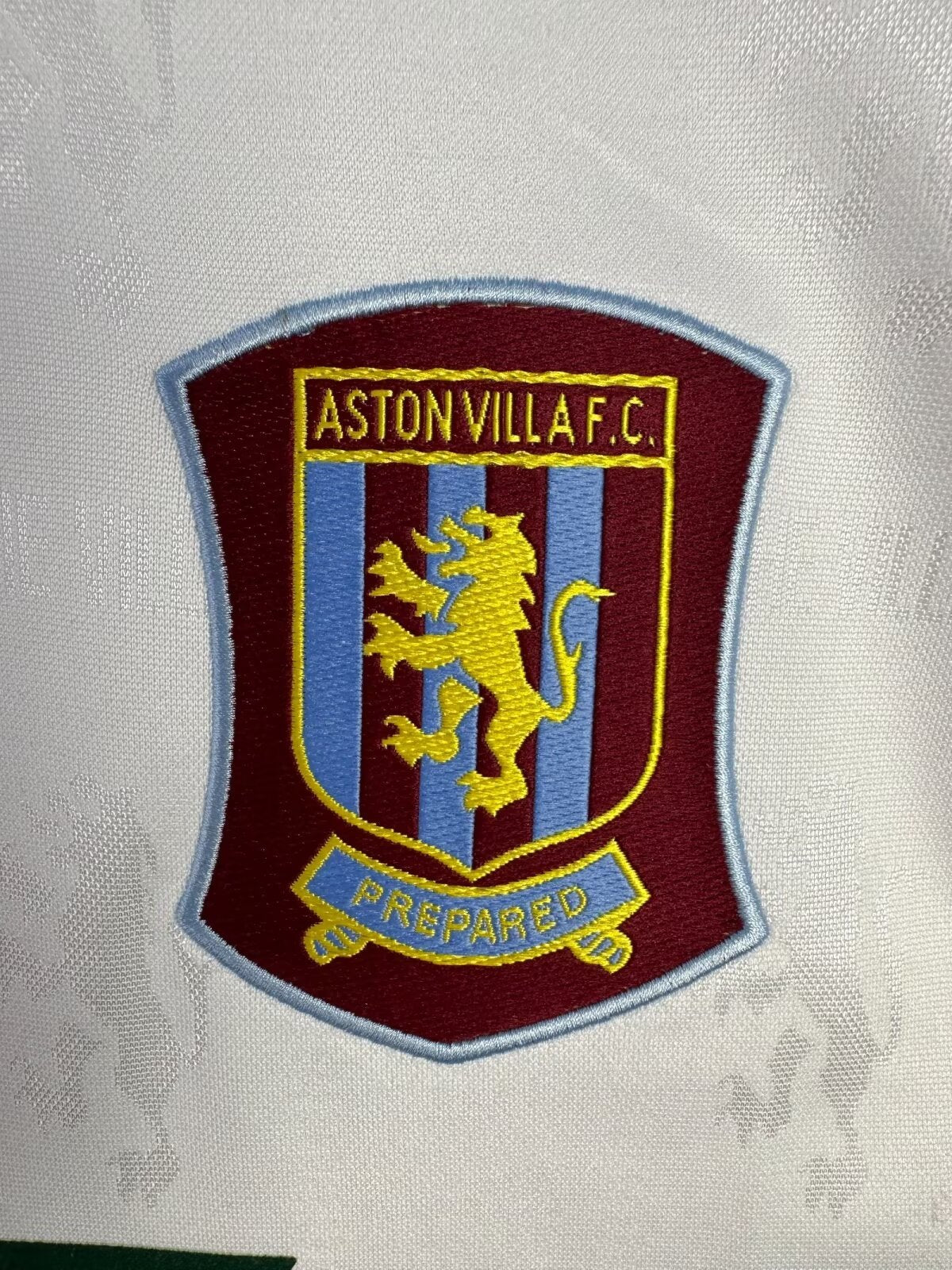 Aston Villa 1995/96 Away Retro Jersey - detail view