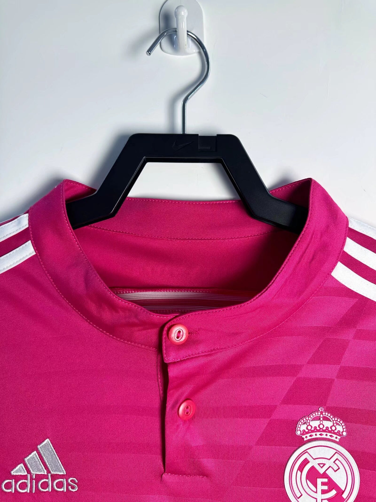 Real Madrid 2014/15 Away Long Sleeve Retro Jersey - front view