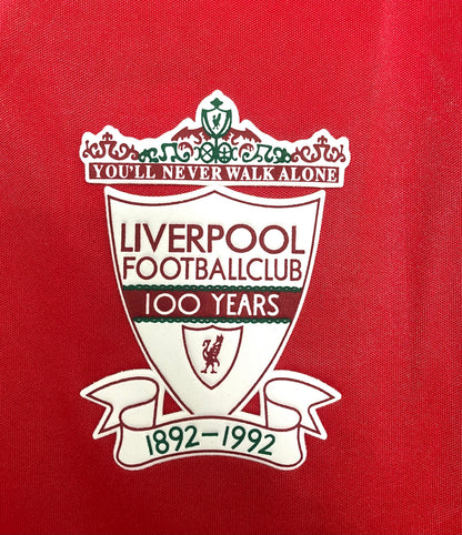 Liverpool 1992/93 Home Retro Jersey - detail view