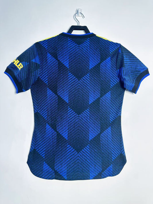Manchester United 2021/22 Third Retro Jersey - back view