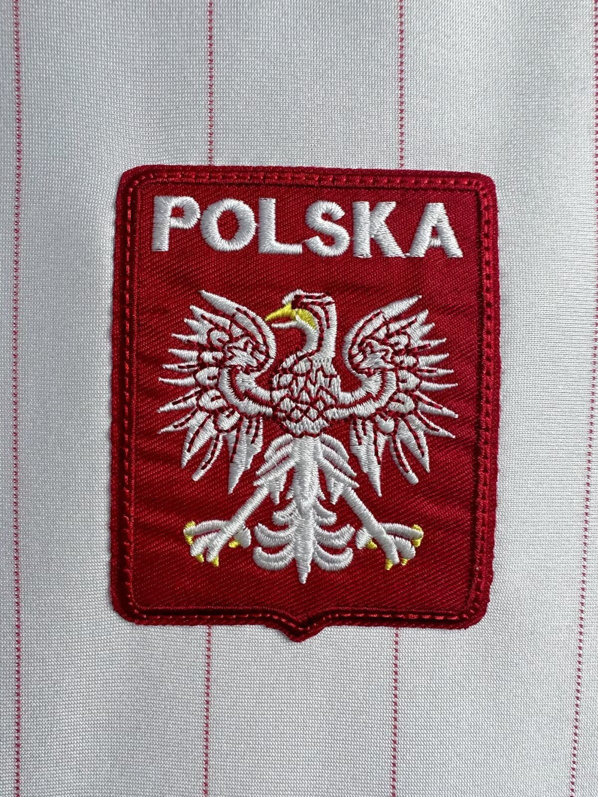 Poland 1982 Home Retro Jersey - detail view
