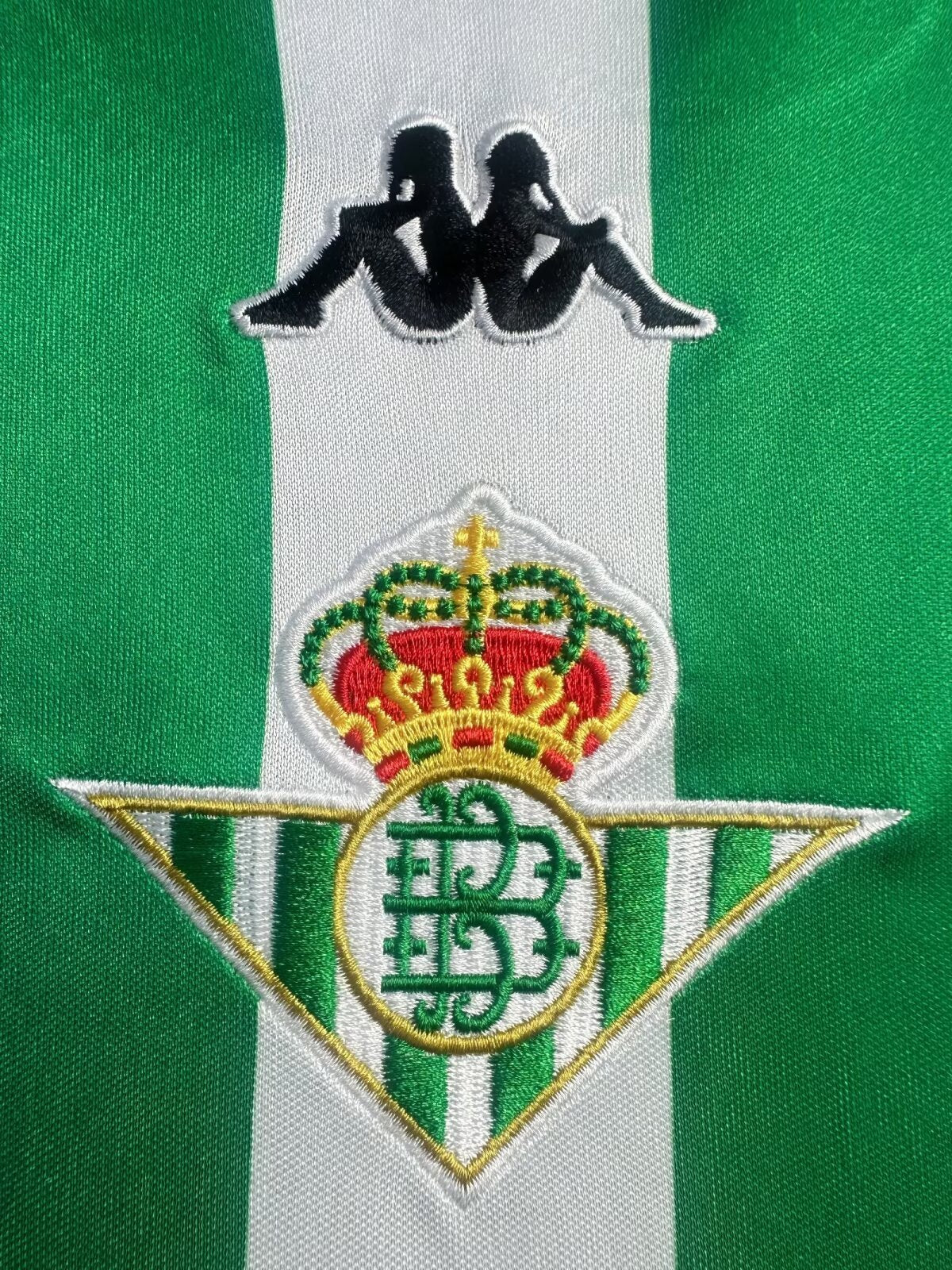 Real Betis 1999/00 Home Retro Jersey - detail view