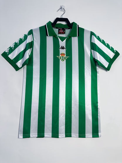 Real Betis 1999/00 Home Retro Jersey - front view