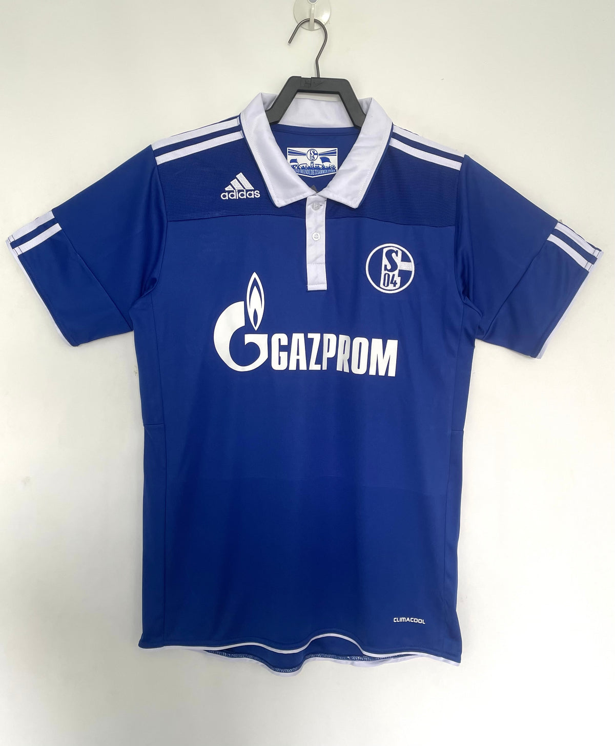 Schalke 04 2010/11 Home Retro Jersey - front view