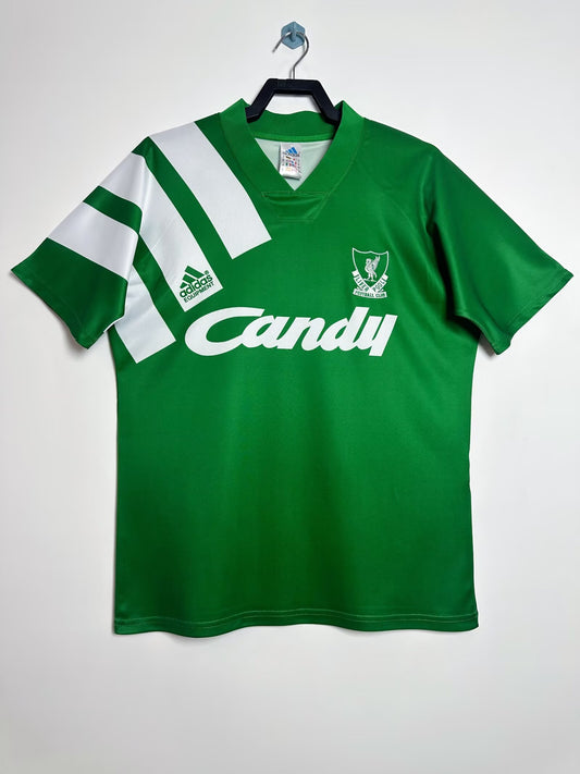 Liverpool 1991/92 Away Retro Jersey - front view