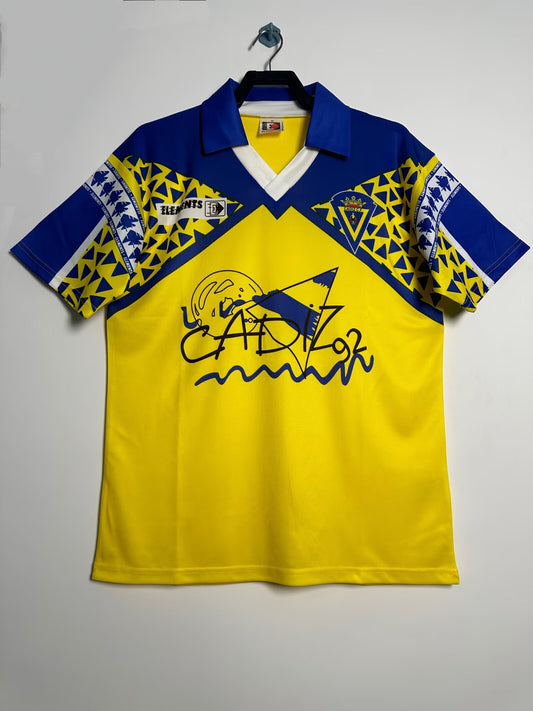 Cadiz 1991/92 Home Retro Jersey - front view