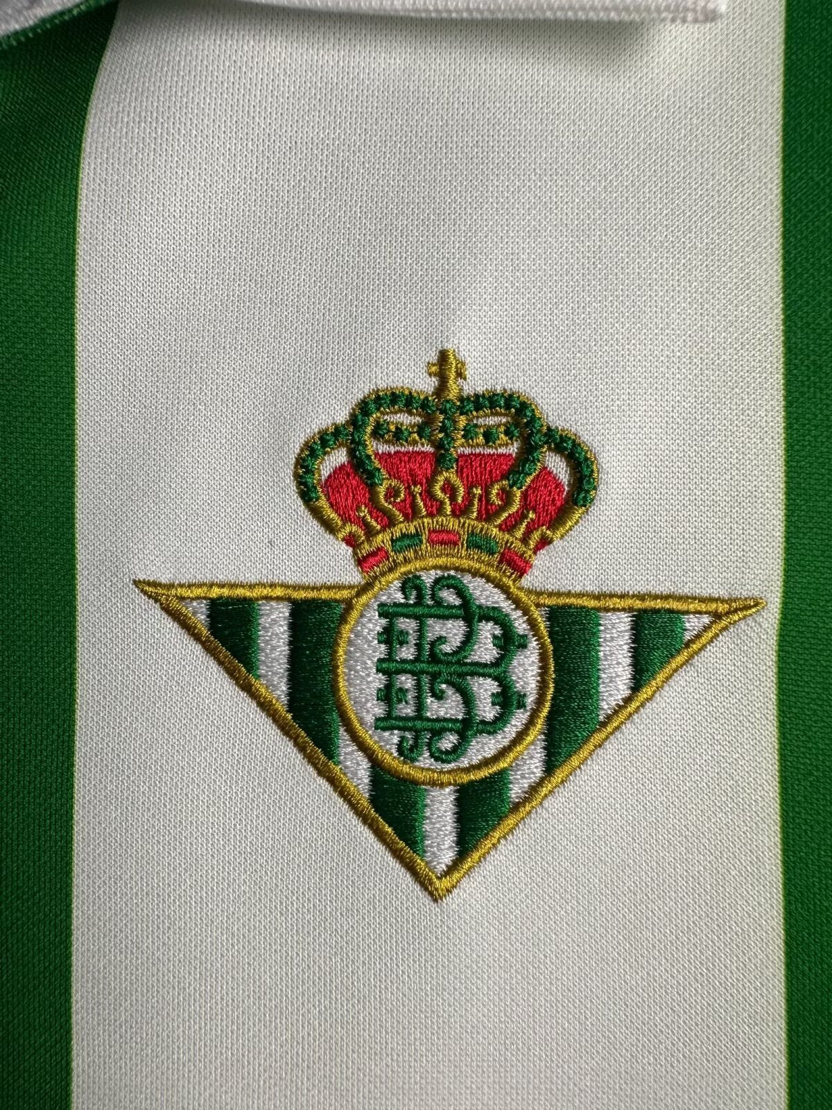 Real Betis 1998/99 Home Retro Jersey - detail view