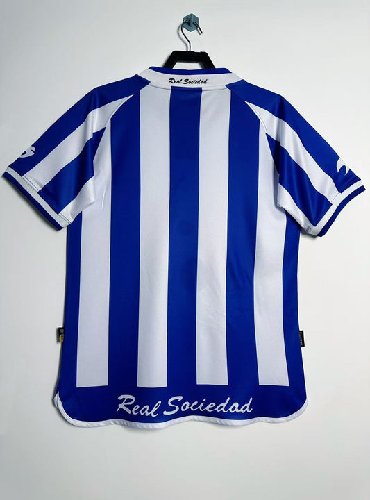 Real Sociedad 2002/03 Home Retro Jersey - back view