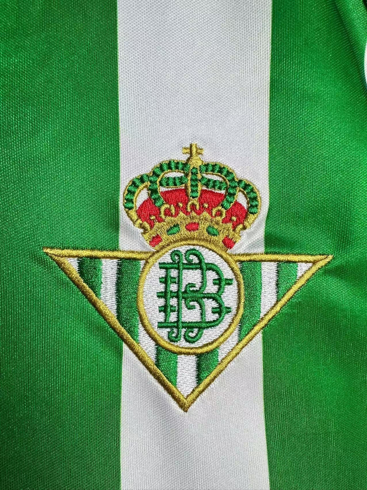 Real Betis 2000/01 Home Retro Jersey - detail view