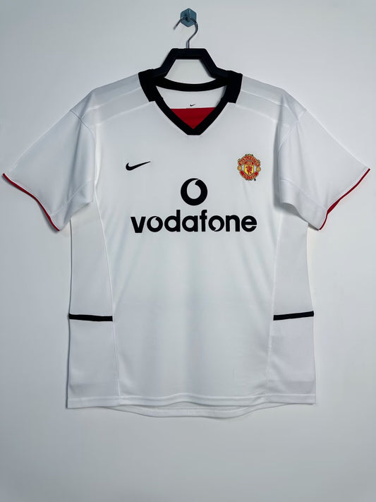 Manchester United 2002/03 Away Retro Jersey - front view