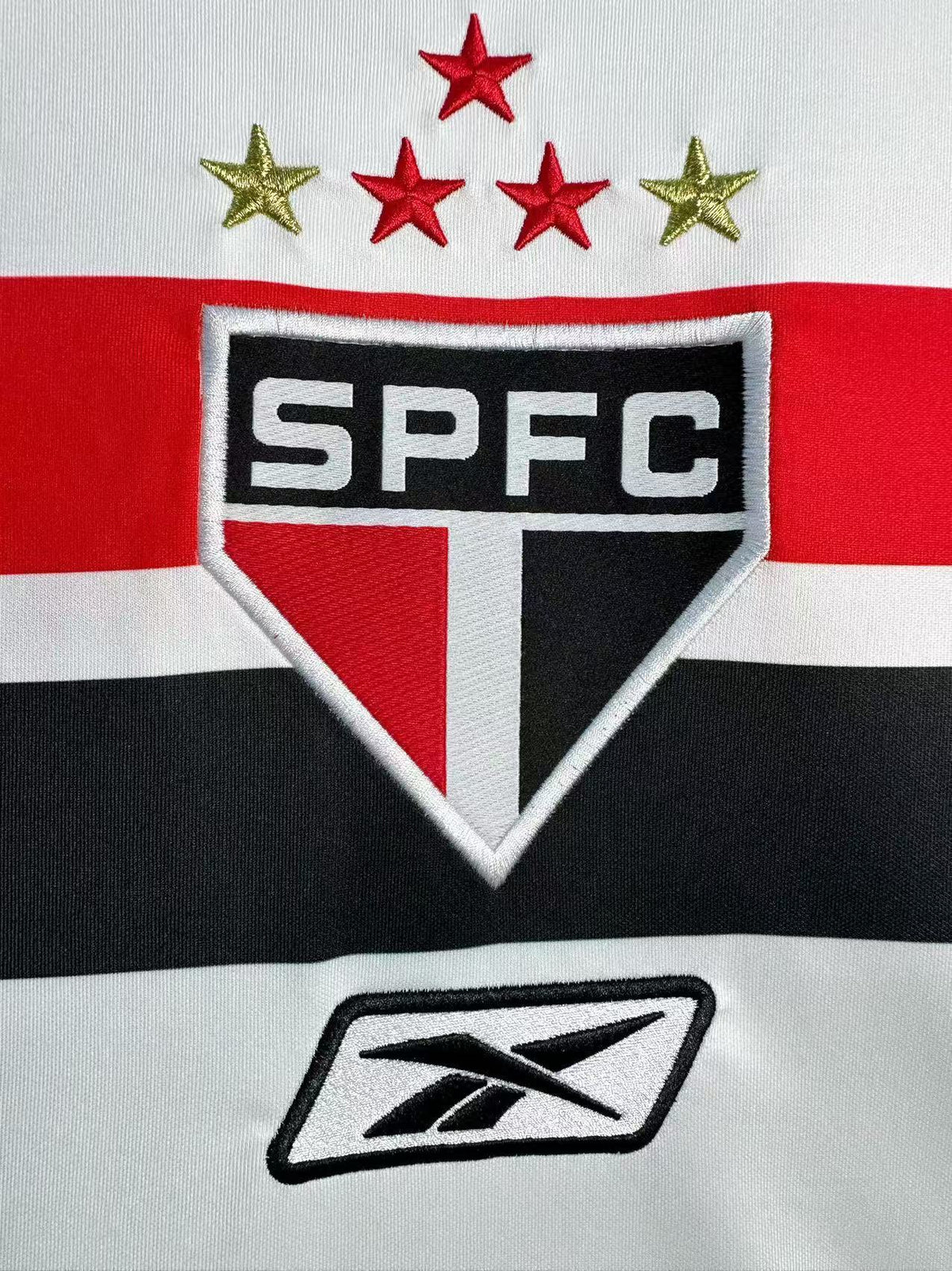 Sao Paulo 2007/08 Home Retro Jersey - detail view