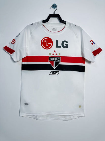 Sao Paulo 2007/08 Home Retro Jersey - front view