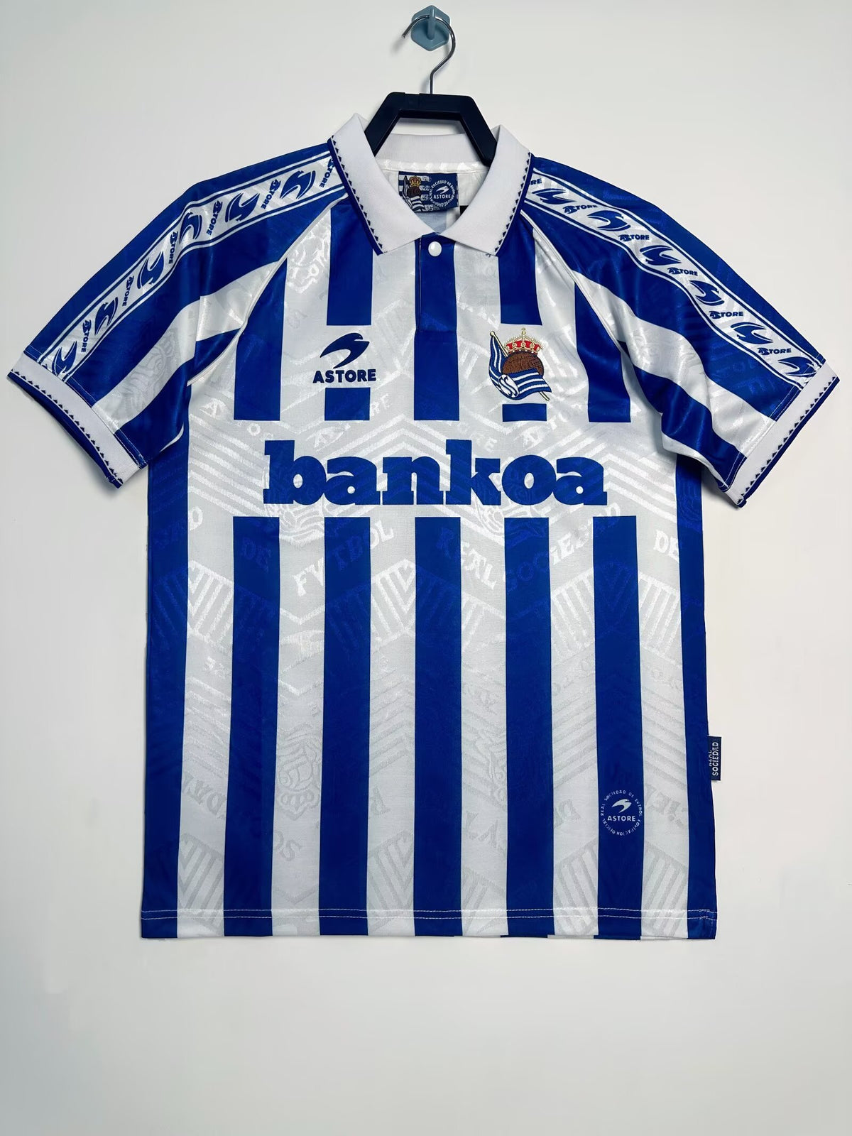 Real Sociedad 1994/95 Home Retro Jersey - front view