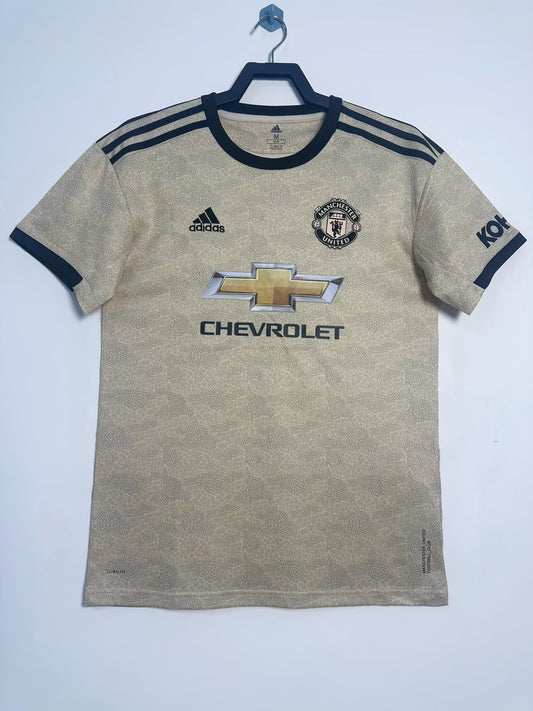 Manchester United 2019/20 Away Retro Jersey - front view