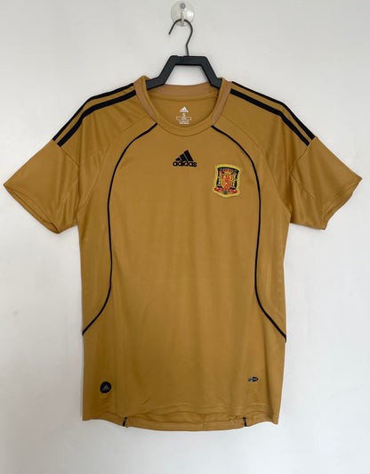 Spain 2008 Away Retro Jersey - front view